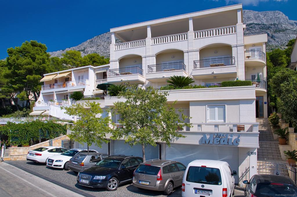 Apartments Villa Medic Brela Exteriér fotografie